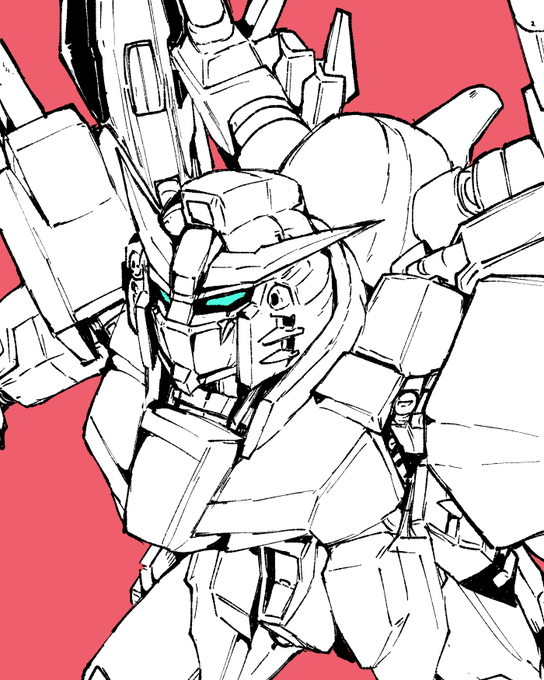 描くか・・・デスティニーガンダムを・・・ 