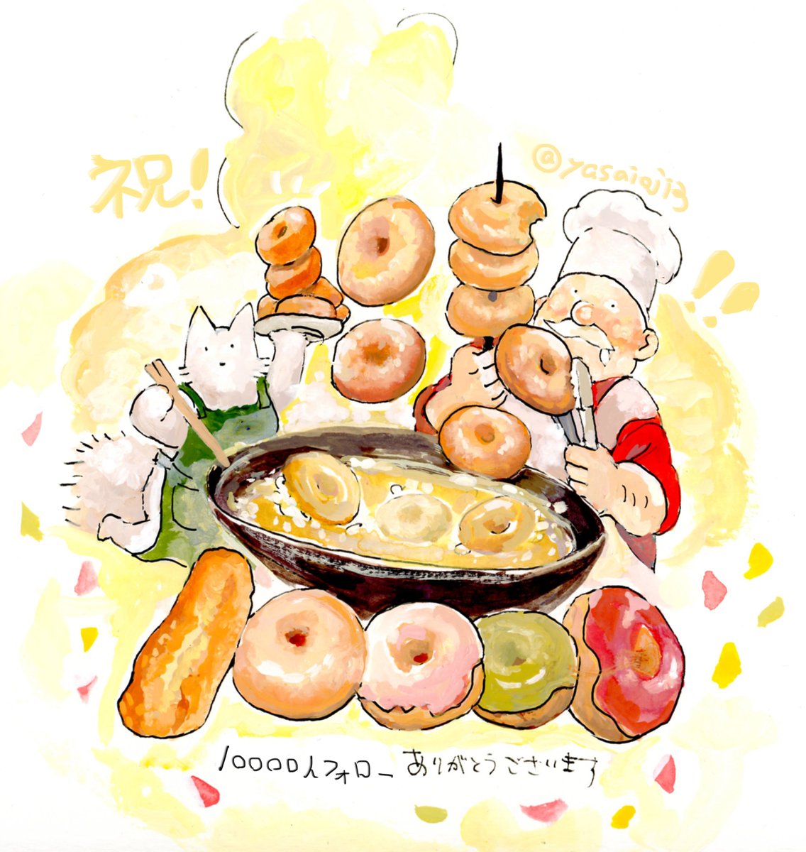ジョニー|食べ物イラストレーター tweet media