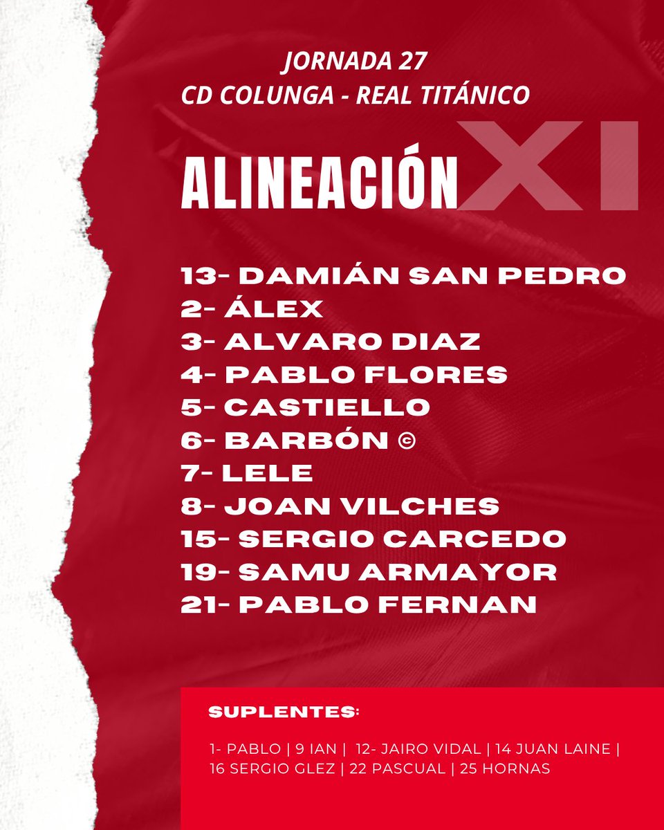 REAL TITÁNICO tweet media