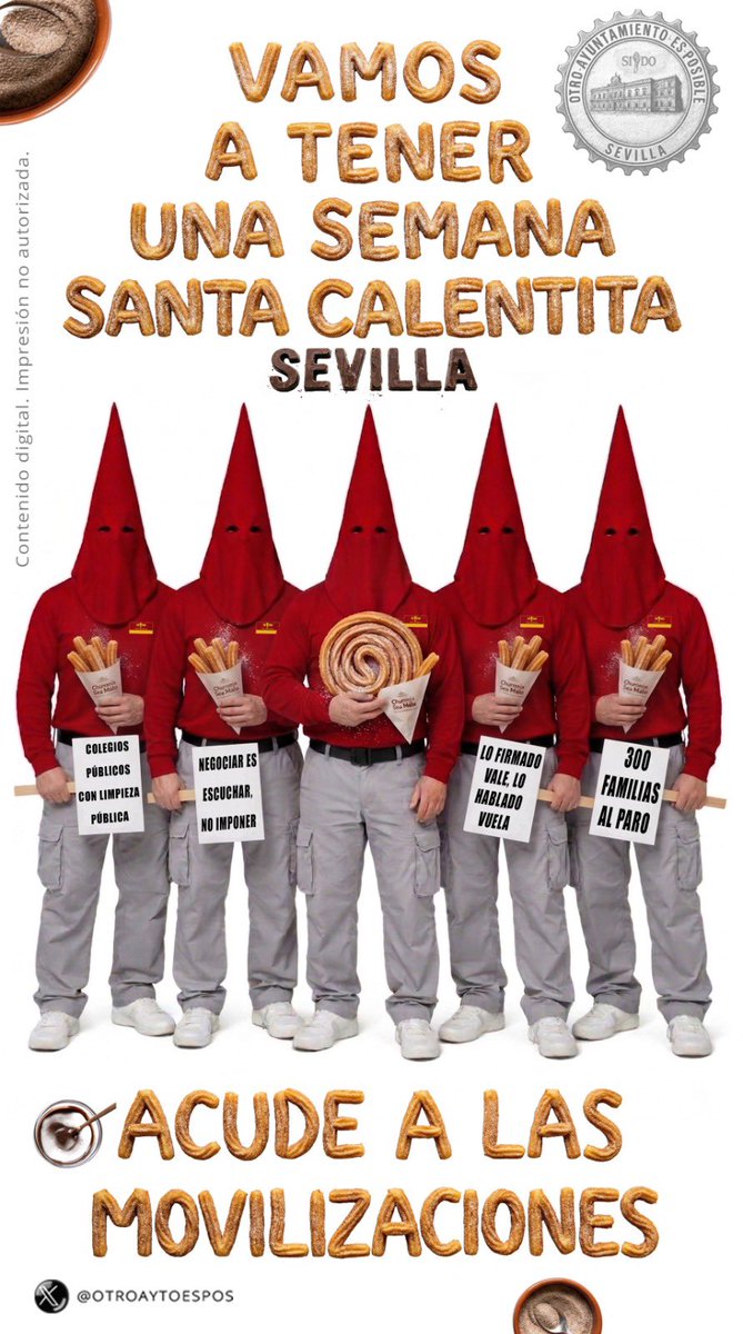 PLATAFORMA OTRO AYTO ES POSIBLE SEVILLA tweet media