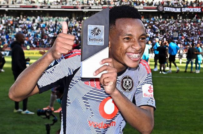 makwande_m's tweet photo. Hat trick hero, Relebohile Mofokeng has added another Man of the Match award to his collection 👏 https://t.co/cArLhfACia