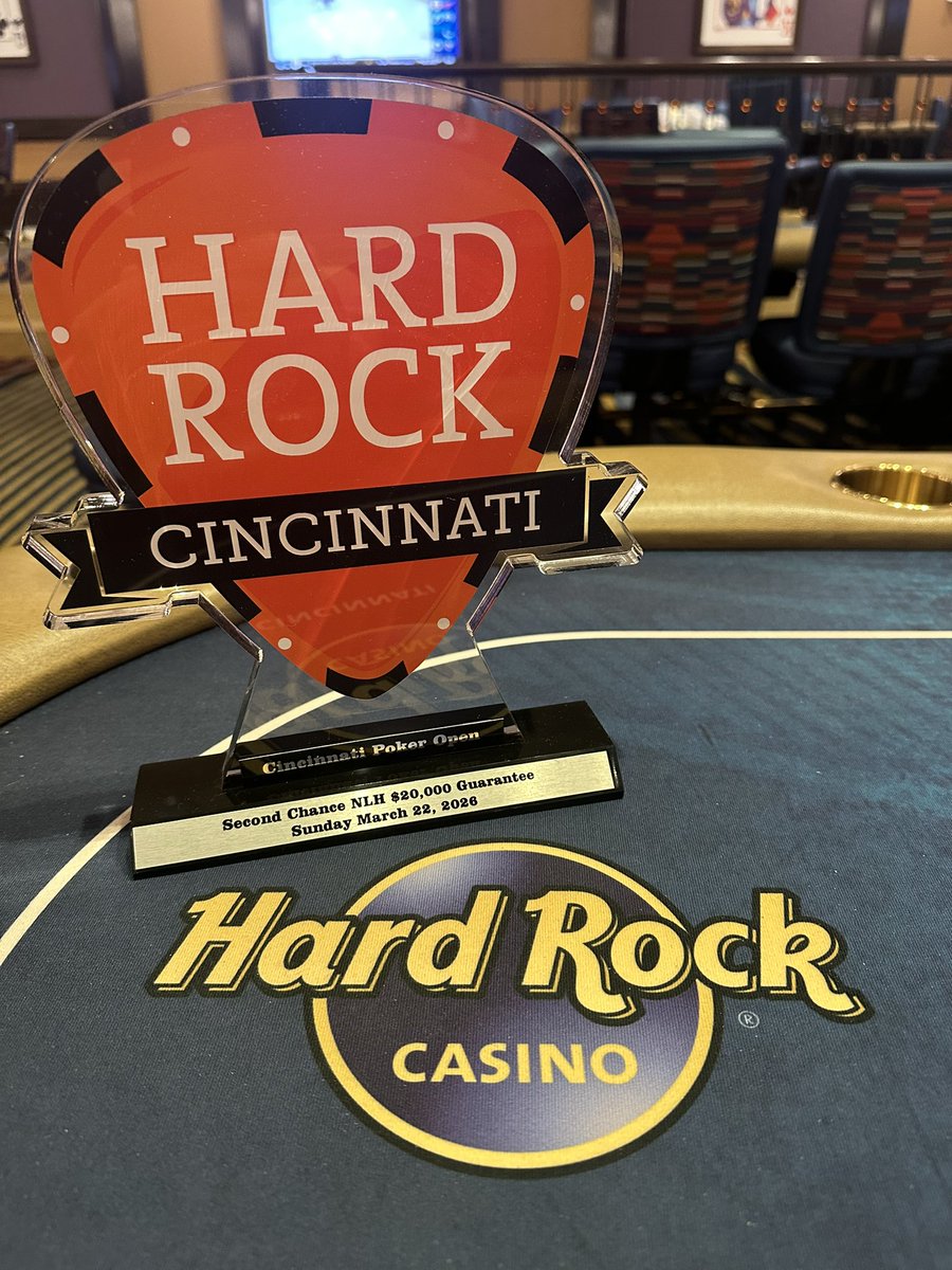 Hard Rock Poker Cincinnati tweet media