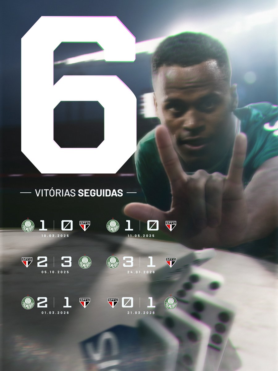 Pela 3ª vez na história, estabelecemos o recorde de triunfos em sequência do Choque-Rei 👑🐷