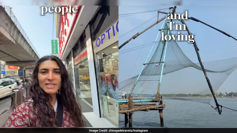 ndtv's tweet photo. "It Is Really A Traveller's Paradise": US Woman Praises Kochi's Cleanliness, Challenges "Dirty India" Stereotypes https://t.co/ZwkPhPYZsV https://t.co/NsrKellUQG