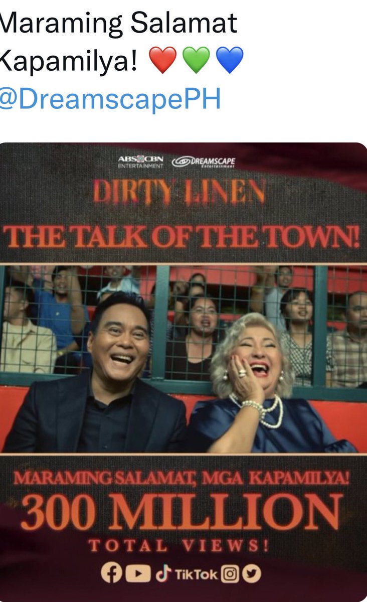 The masterpiece that is Dirty Linen! 

#DirtyLinen
#JanineGutierrez