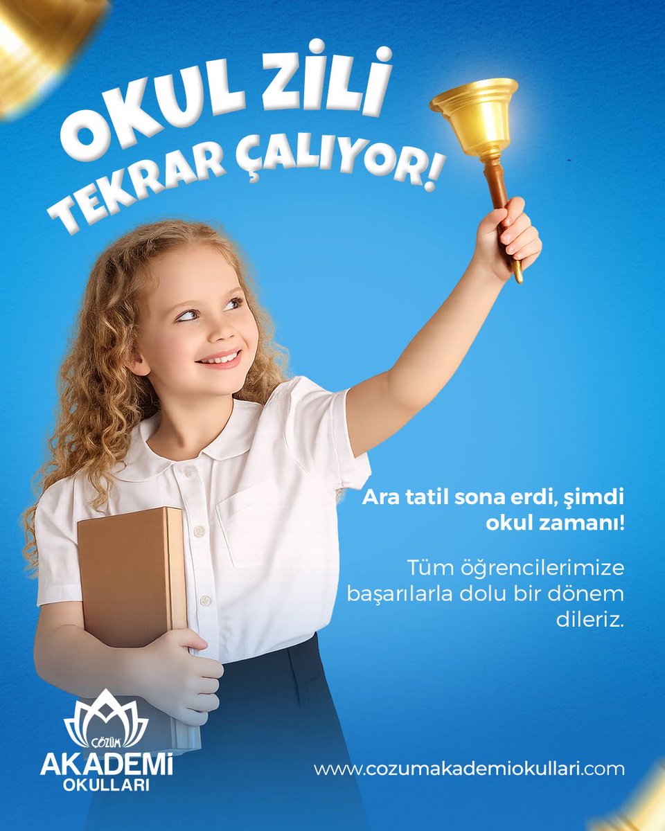 Okul Zili Tekrar Çalıyor!

Her öğrencimizin hedeflerine bir adım daha yaklaşacağı, öğrenmenin keyifle birleşeceği, dostlukların ve değerlerin pekişeceği başarılı bir öğrenme süreci olması temennimizle...

Tüm öğrencilerimize başarılar ve kolaylıklar diliyoruz!