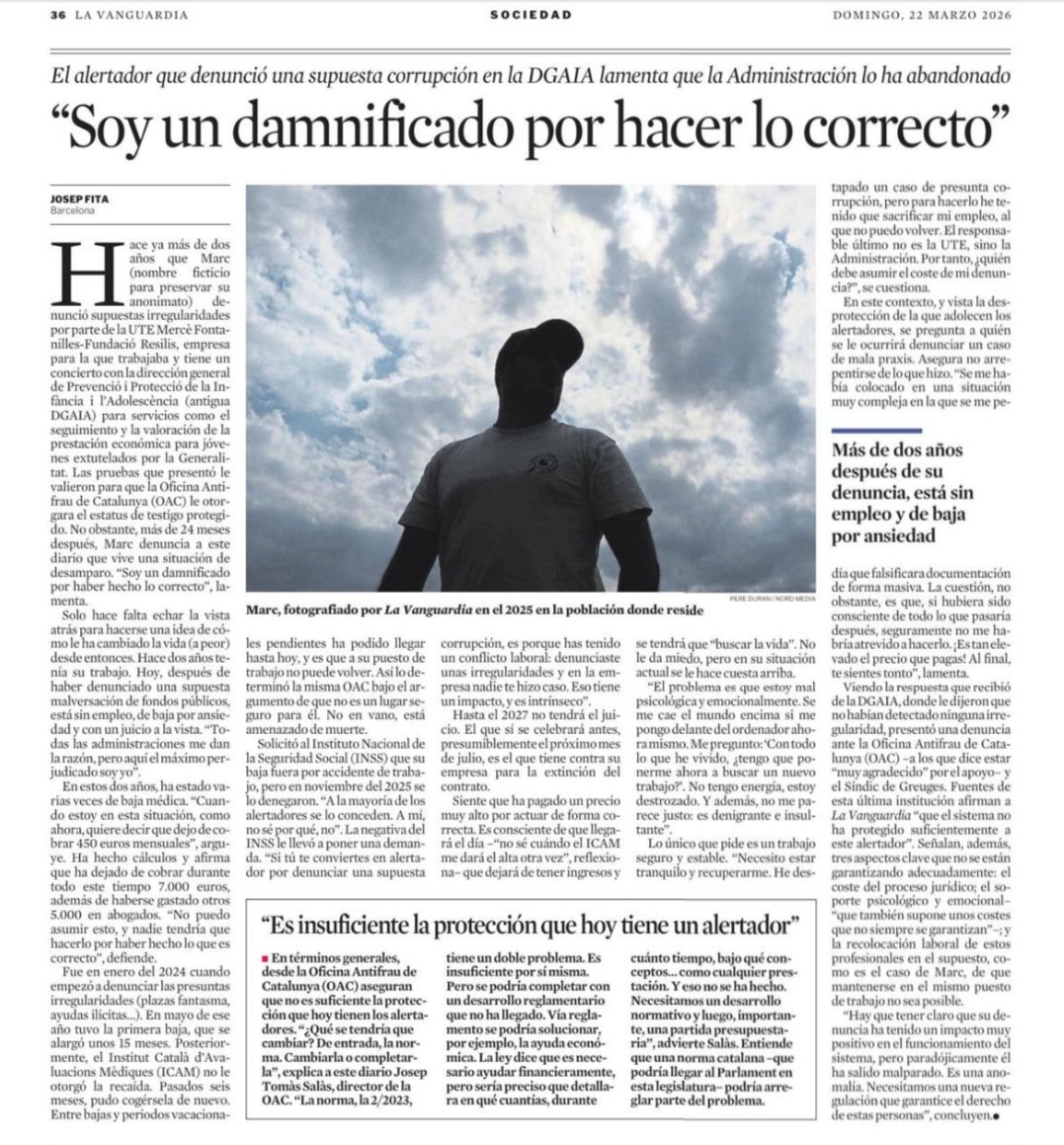 Observatori Ciutadà Contra la Corrupció (O3C) tweet media