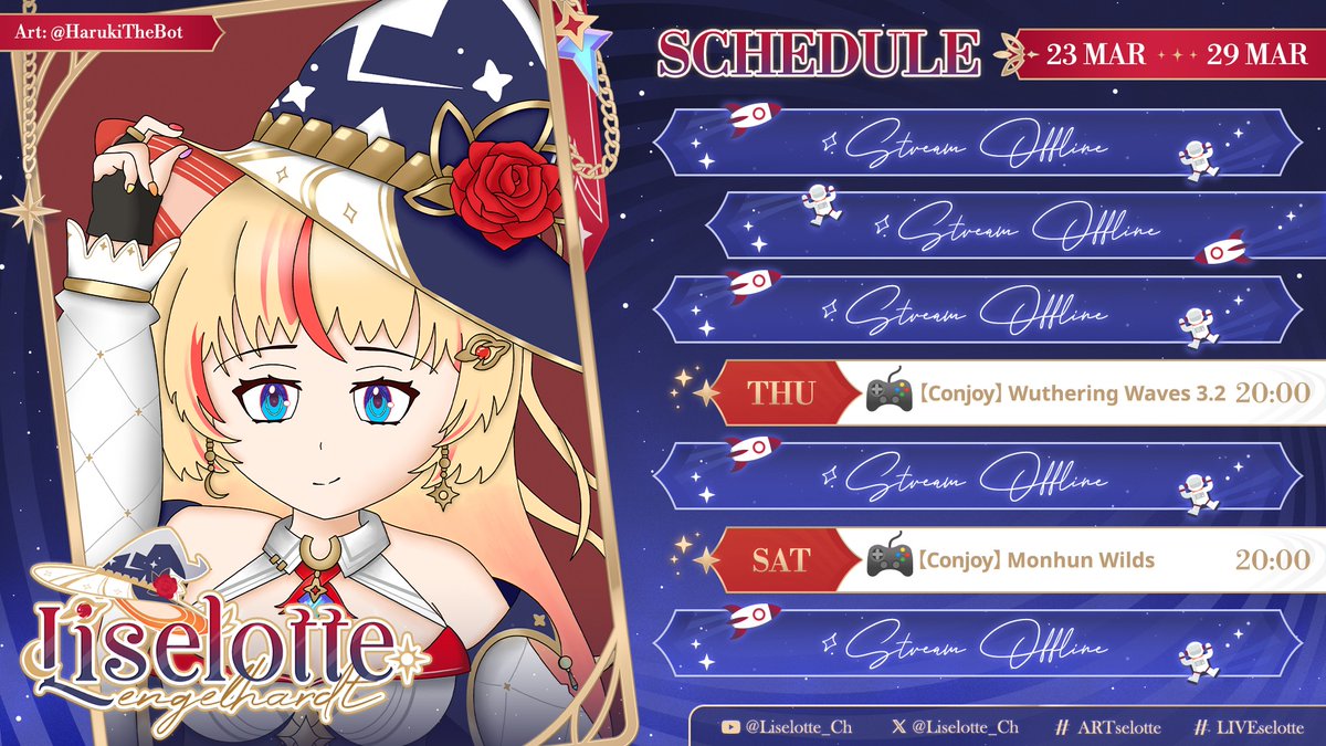 Liselotte『 Lotte 』🎸🍔 | VTuberTH tweet media