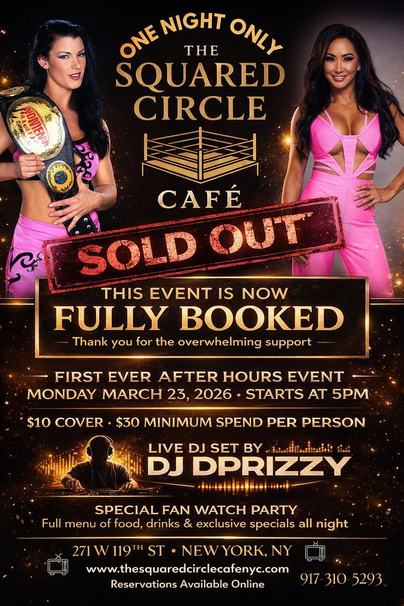 The Squared Circle Café tweet media