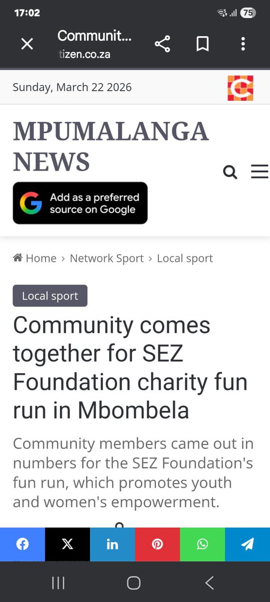 SEZ Foundation tweet media