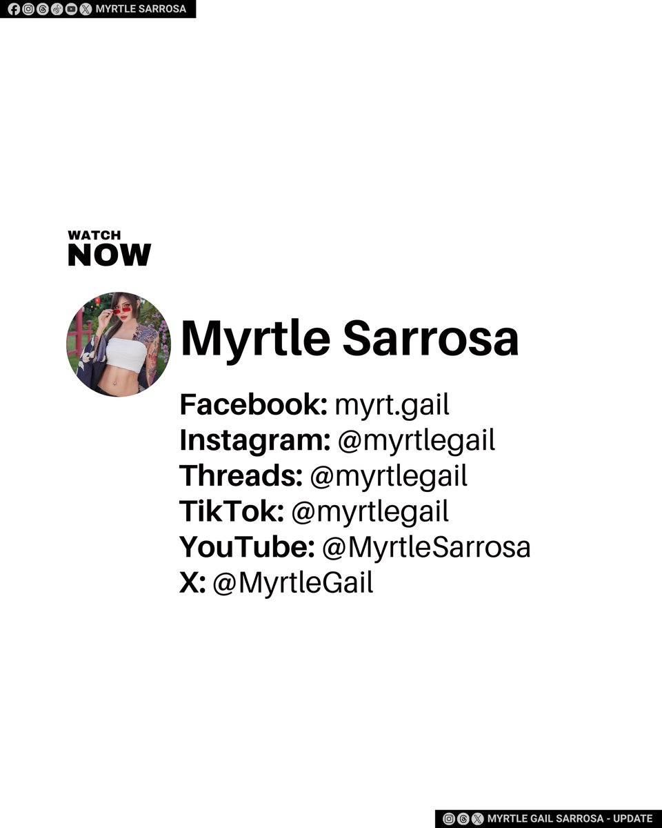 Myrtle Gail Sarrosa - Update tweet media