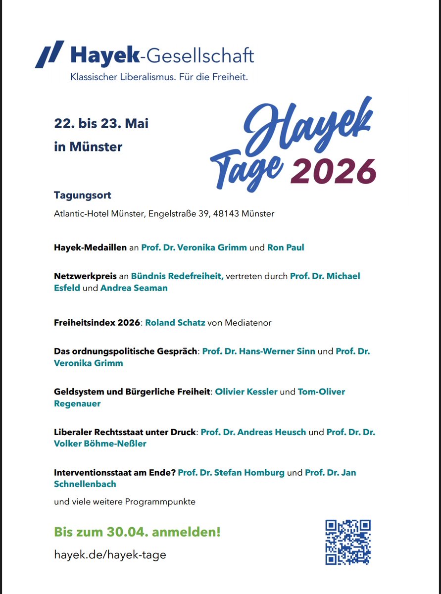 Hayek-Club Weimar tweet media