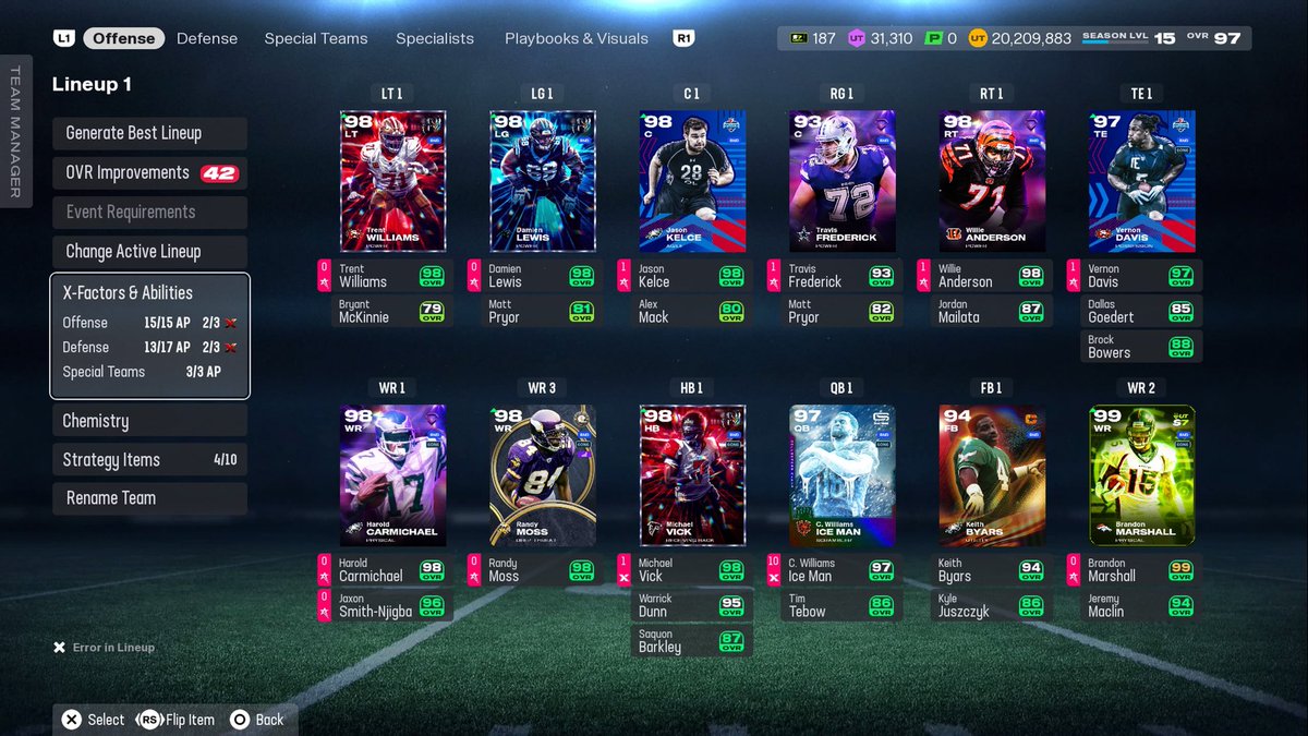 Rk_Madden25guy's tweet photo. @macgames63 Gayleb squad ( desperately need coins) https://t.co/VtzmdU1bHj