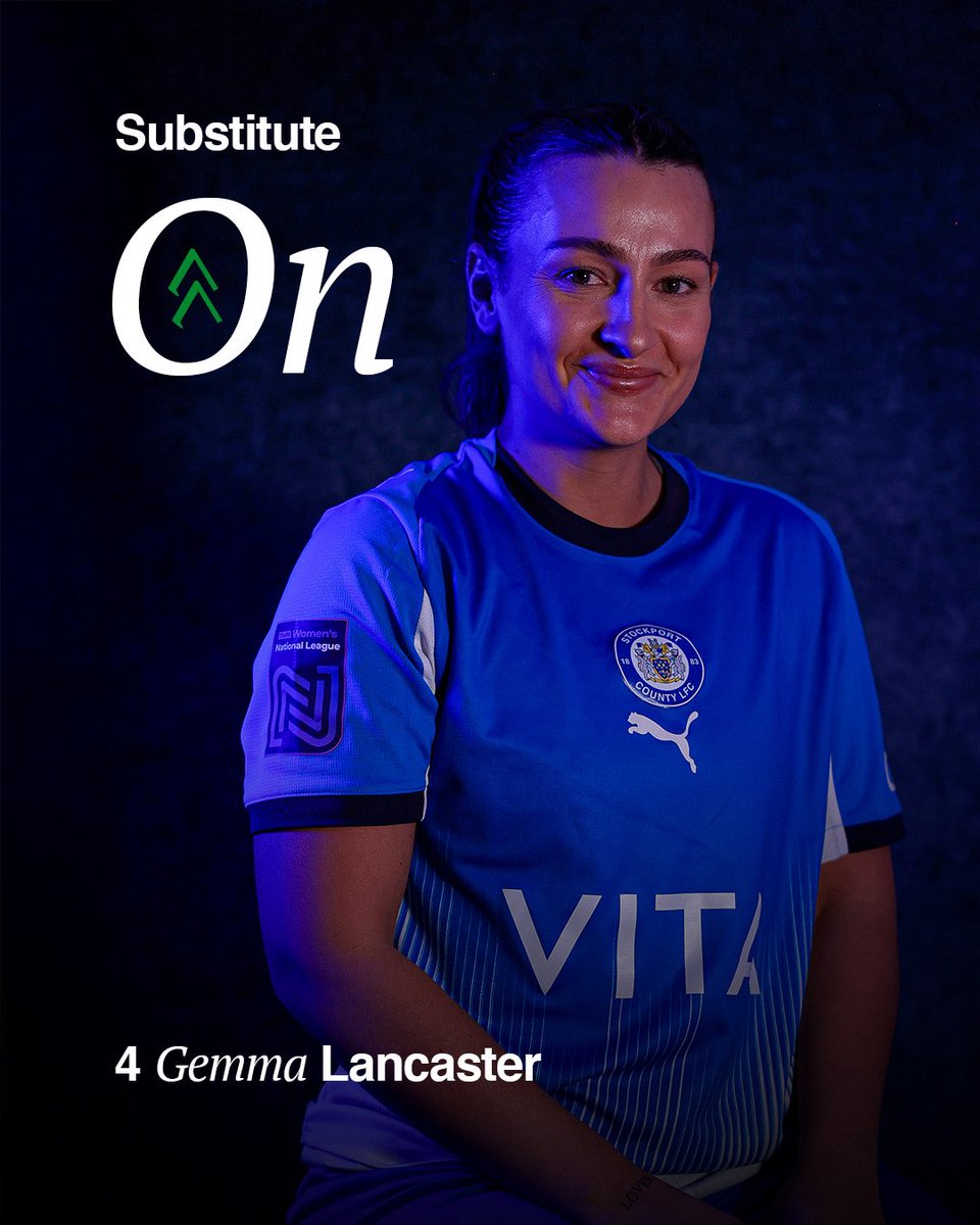 SCLadiesFC's tweet image. Substitution for County 🔃

🔵2-0🔴 [78’]

#StockportCounty #uth