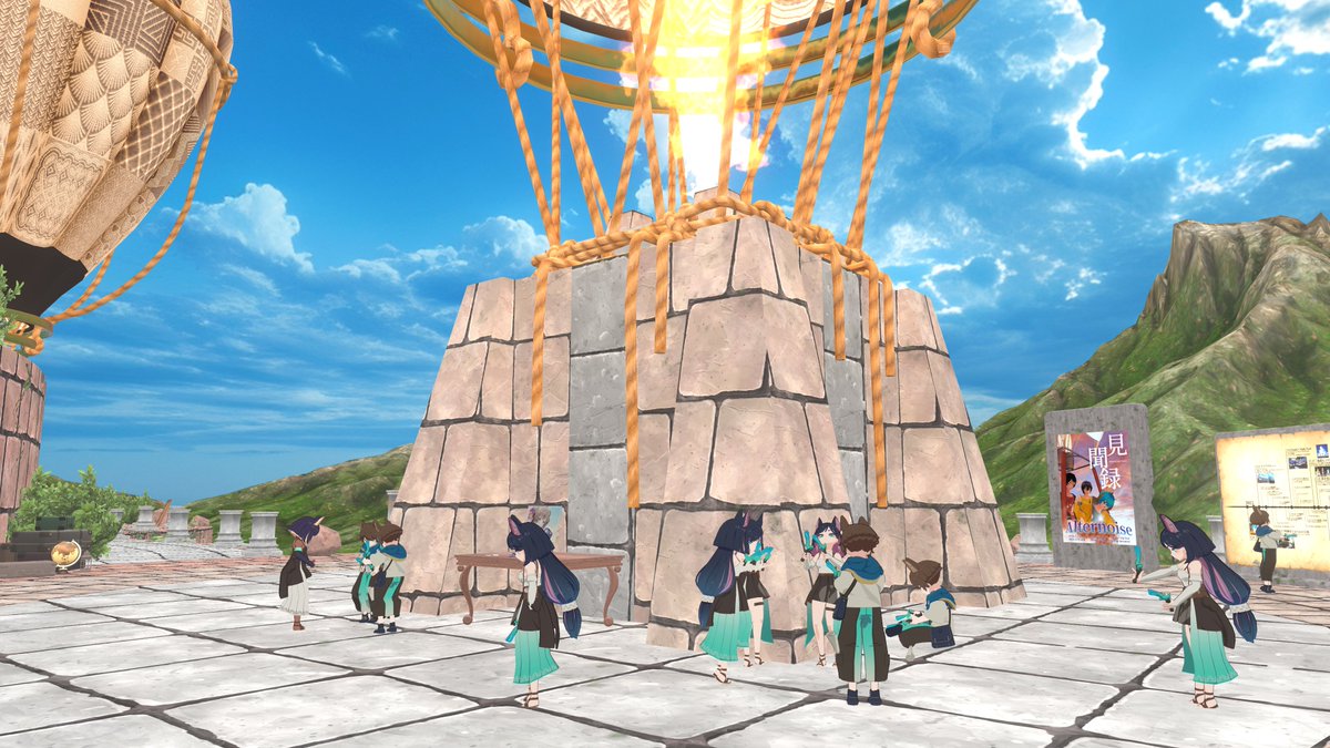 kouZwei_One's tweet image. #VRChat #Alternoise #見聞録
3/21(土)・22(日) 「見聞録」2Days行ってきました！
ライブ中のお写真禁止だったので展示エリアと集合写真だけですが
音も演出もギミックも最高のライブでした！