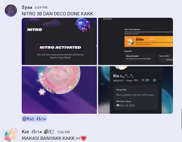 DONE NITRO 3B DAN DECO ✅