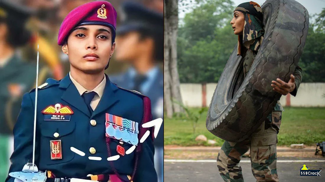 First woman to earn the Balidaan Badge