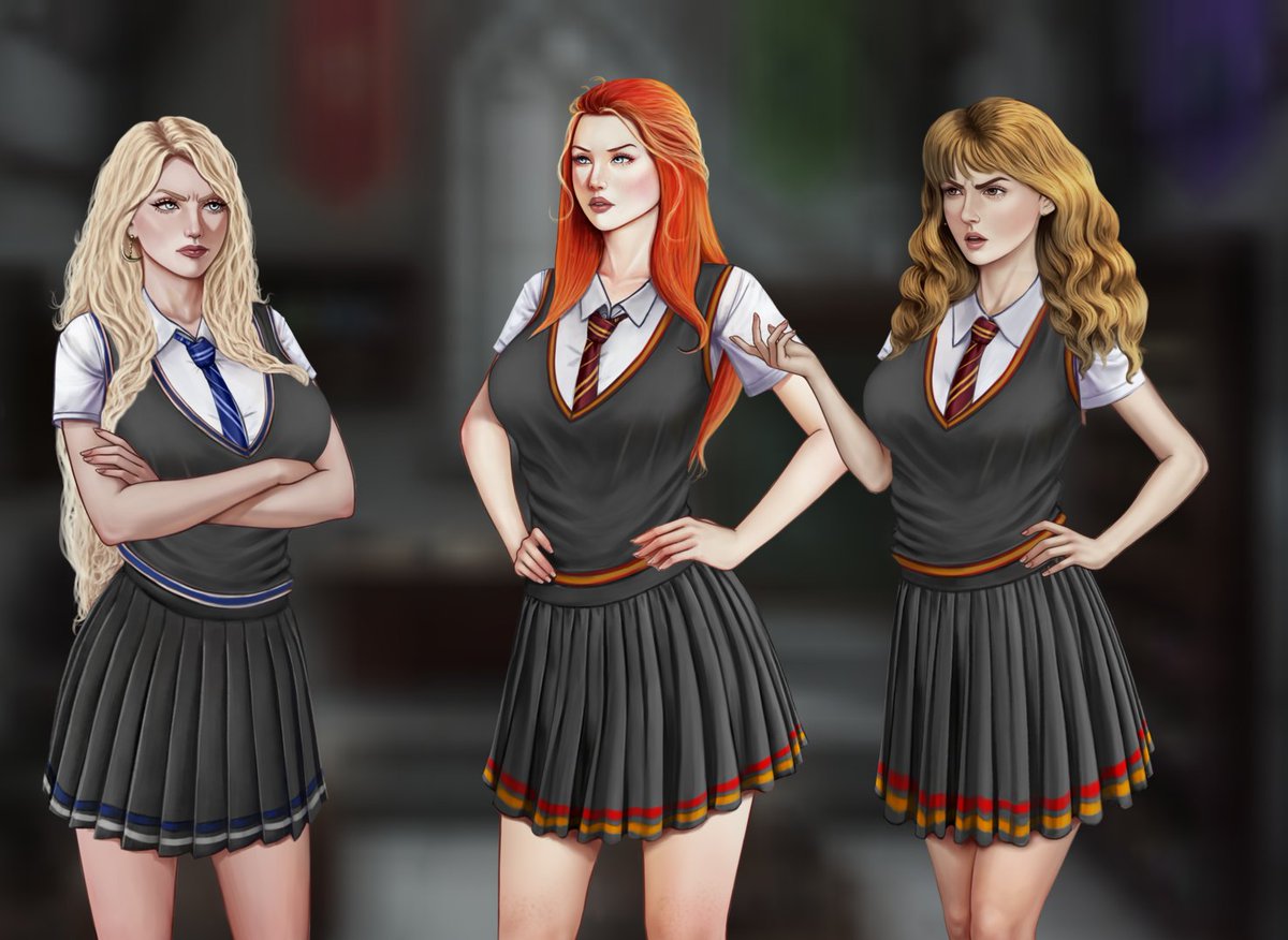 CheatingWitches's tweet photo. Yay we have a twitter/x account now!
- And for that I wanted to showcase a few of our girls with regular outfits and their newly added facial expressions! Hope you enjoy! https://t.co/jKRdhdq24h