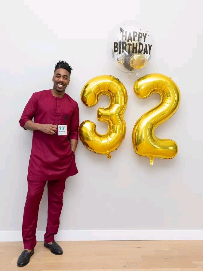32 YEARS OLD🎉🎂Thank you God for another year. Thank you all for the Birthday wishes and trusting me to create an authentic soundtrack to our lives. God bless. Today is most definitely a Happy Birthday.