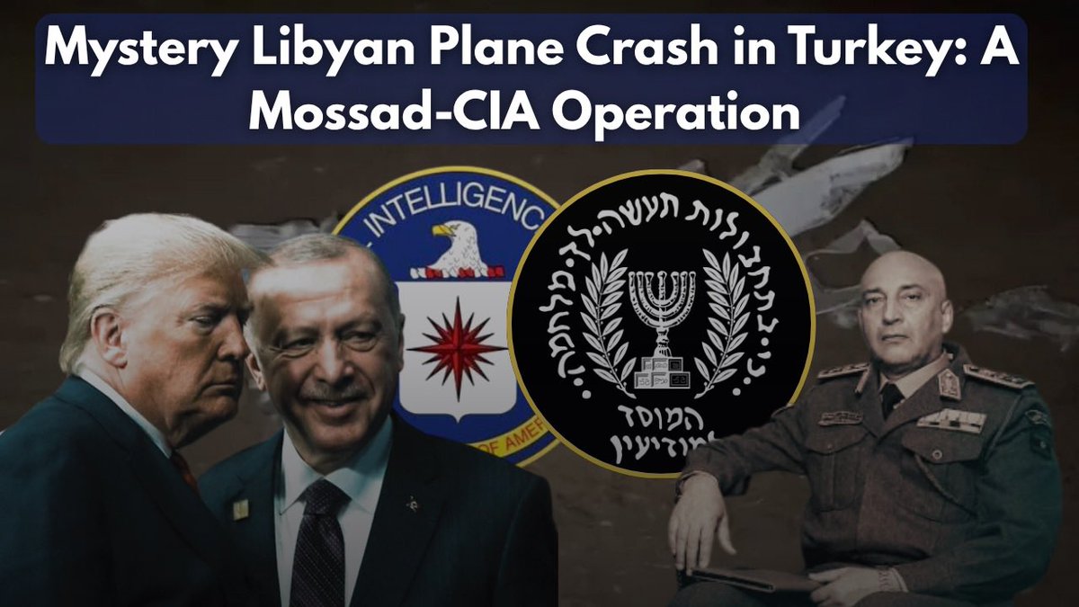 NewsBud_'s tweet image. The “Mystery” #Libya Plane Crash in #Turkey: Was Brought on by the CIA &amp;amp; Mossad (with tacit knowledge of Turkish Gov)!

youtu.be/bY0C3hJsL8E?si…