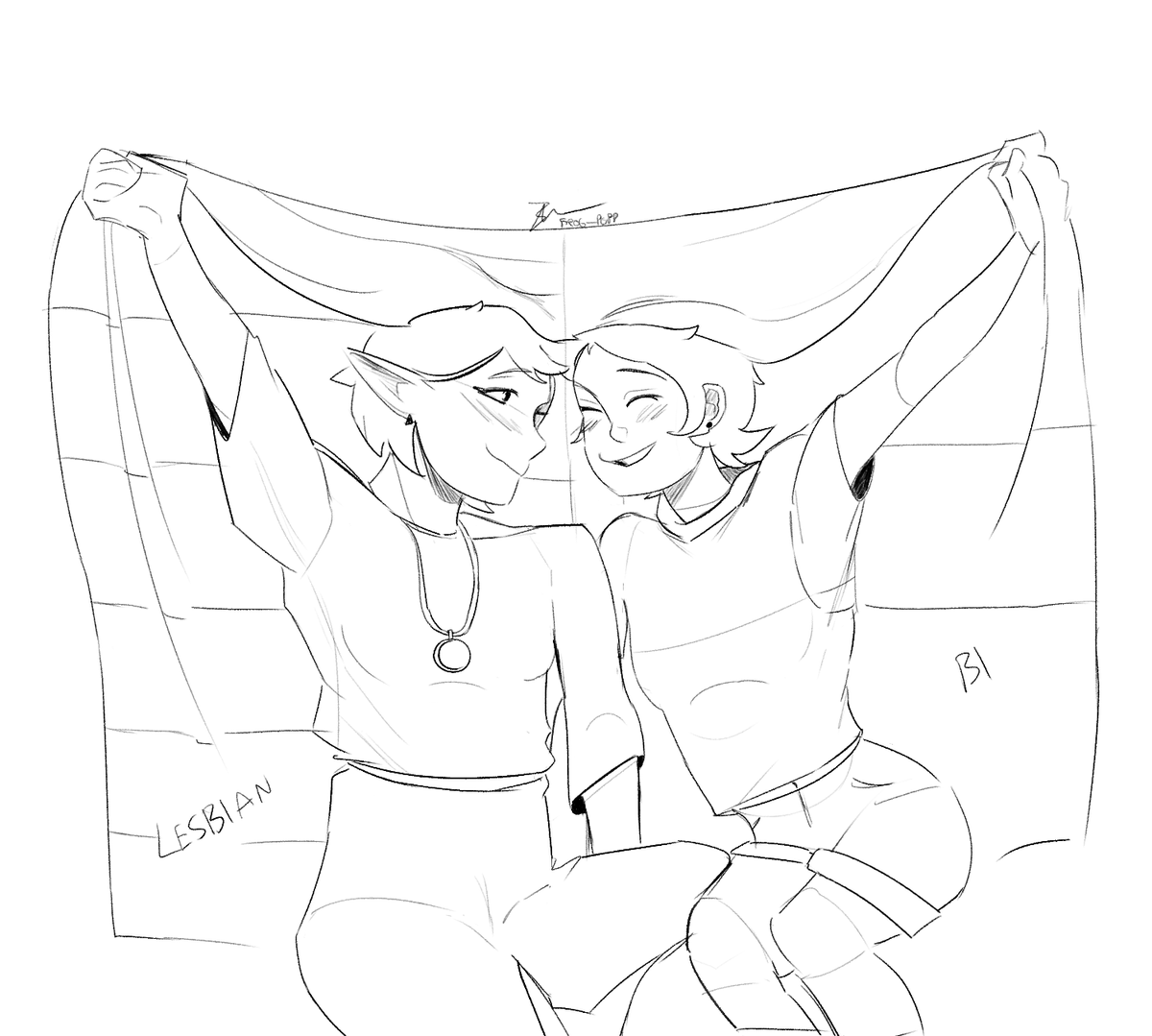 frog_popp's tweet photo. wip/lineart ig? 
#lumity https://t.co/PXEeHssfca