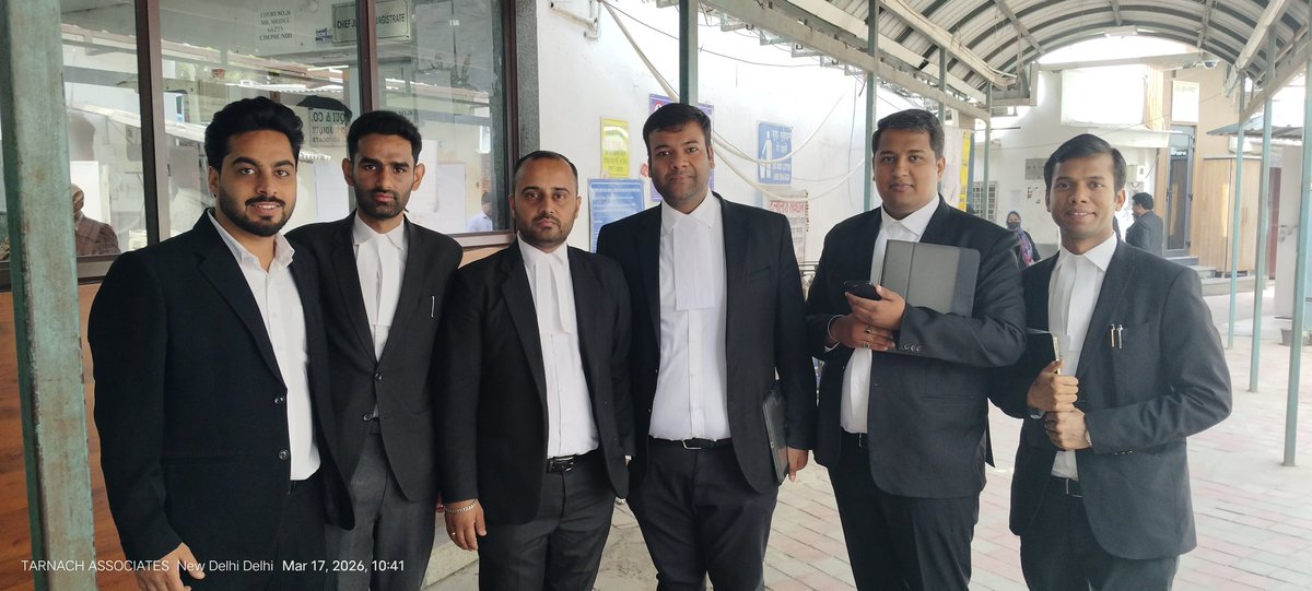 SanjeevTarnach's tweet photo. Sorry for the delayed post.

Happy to share that I was able to secure bail for Sh. @vinodtiwaricg, Joint Secretary, Chhattisgarh Pradesh Congress Committee, on 17.03.2026.
He was arrested on 13.03.2026 by the Delhi Police Special Cell in connection with a video related to PM. https://t.co/S7zV85IFwL