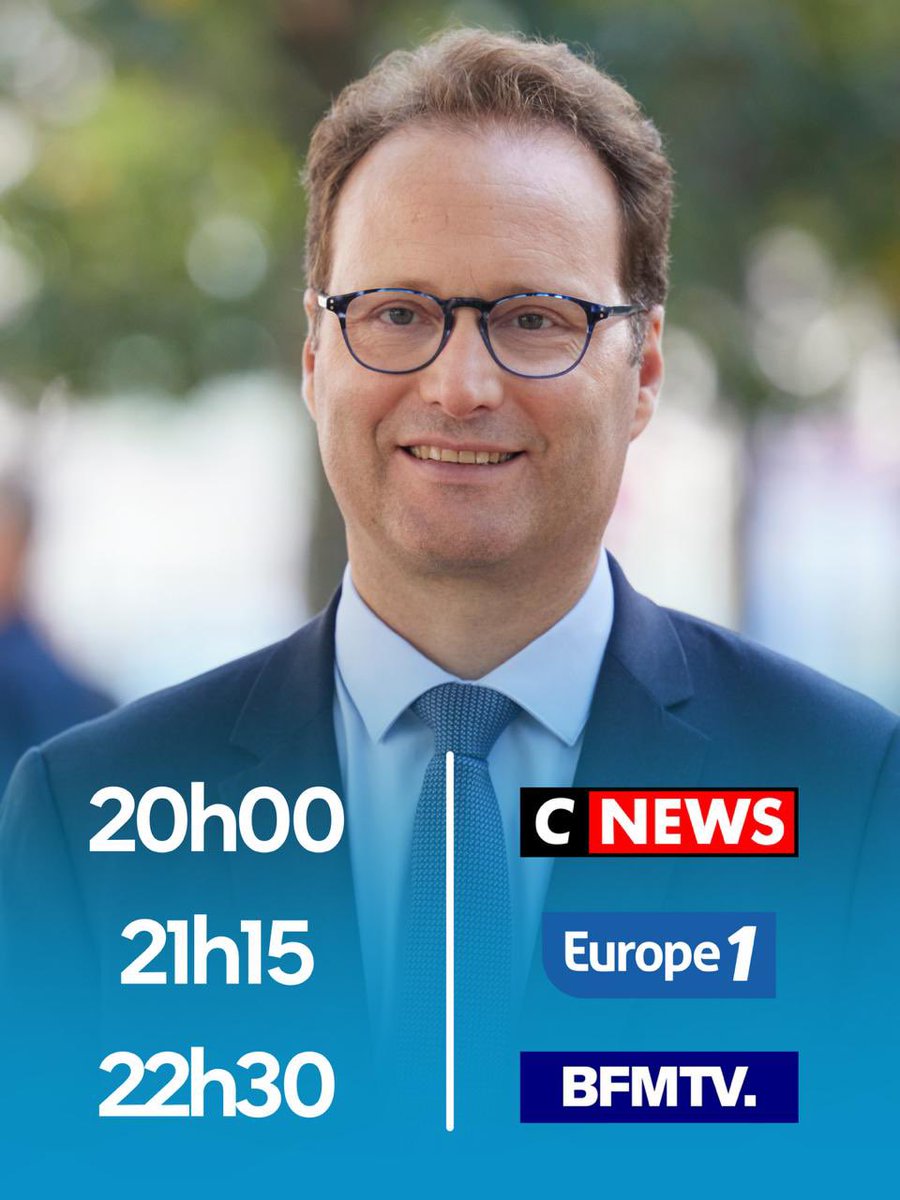 📺🎙️À ce soir.

#Paris