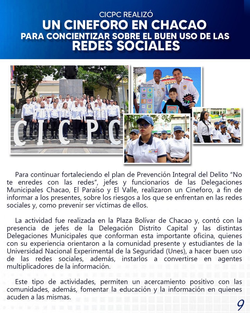 Delegación Municipal Anaco tweet media