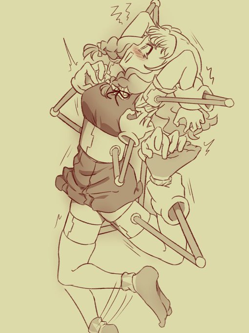 また描きました。
全然やめてくれない……! 