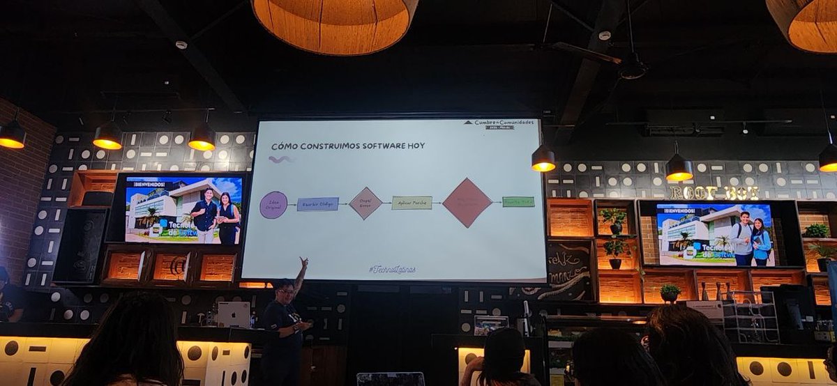 Technolatinas's tweet image. La charla de Hazel Sáenz estuvo espectacular.

 Nos enseñó a construir con Kiro, a pensar siempre desde el Spec-Driven. 

¡Gracias Hazel! 

@TecDeSoftware 

#CumbredeComunidades #Mérida #Code