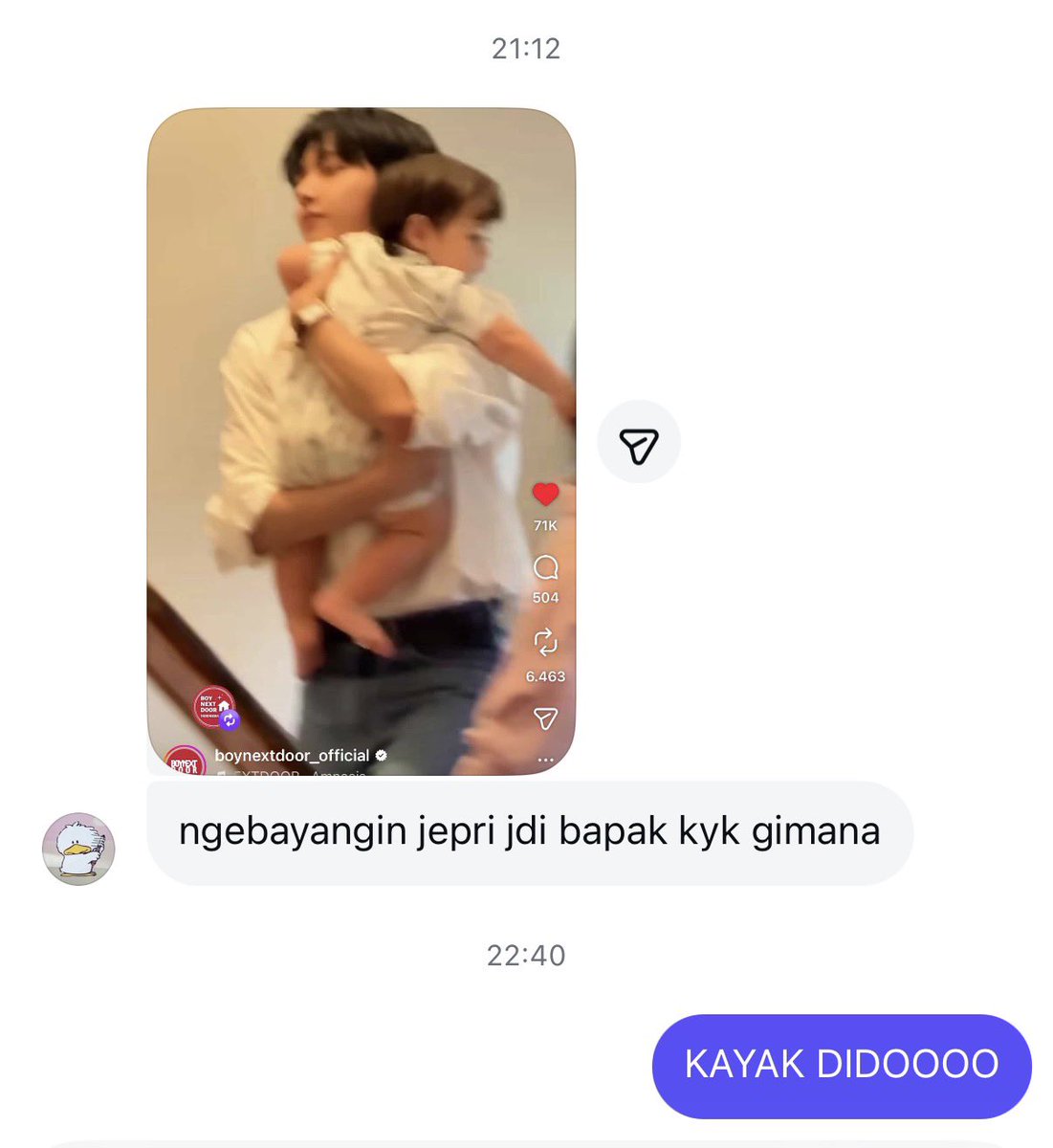 ga ada bosennya bilang ini