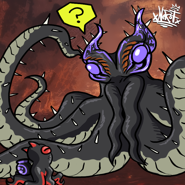 elNeroFx's tweet photo. Nu Udra AT & Felyne Nu Udra
#dibujo #draw #drawing #ilustration #artist #artistic #digitalart #digitaldraw #exploremore #art #monsterhunterwilds #mhwilds #mhwilds重ね着 #monsterhunterwildsgame #monsterhunter #mhfanart #opencomission #comisionesabiertas #open_comissions https://t.co/at9CO0Ve9Y