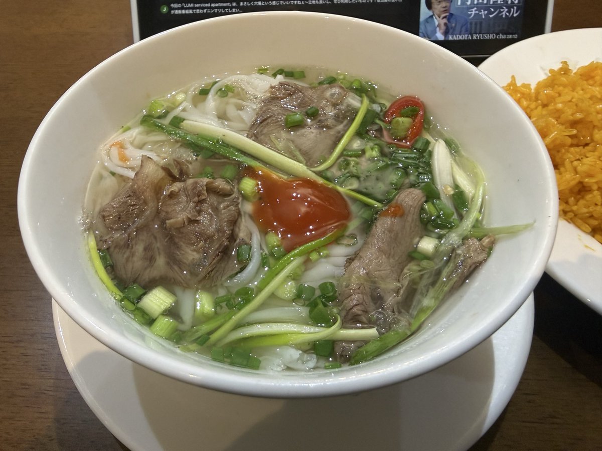 締めにフォー🍜を食べジャパン🇯🇵へ帰る