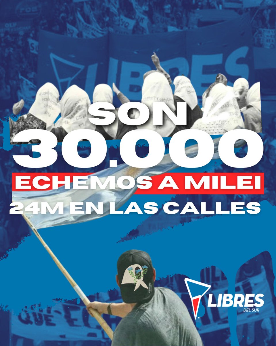 Libres del Sur tweet media