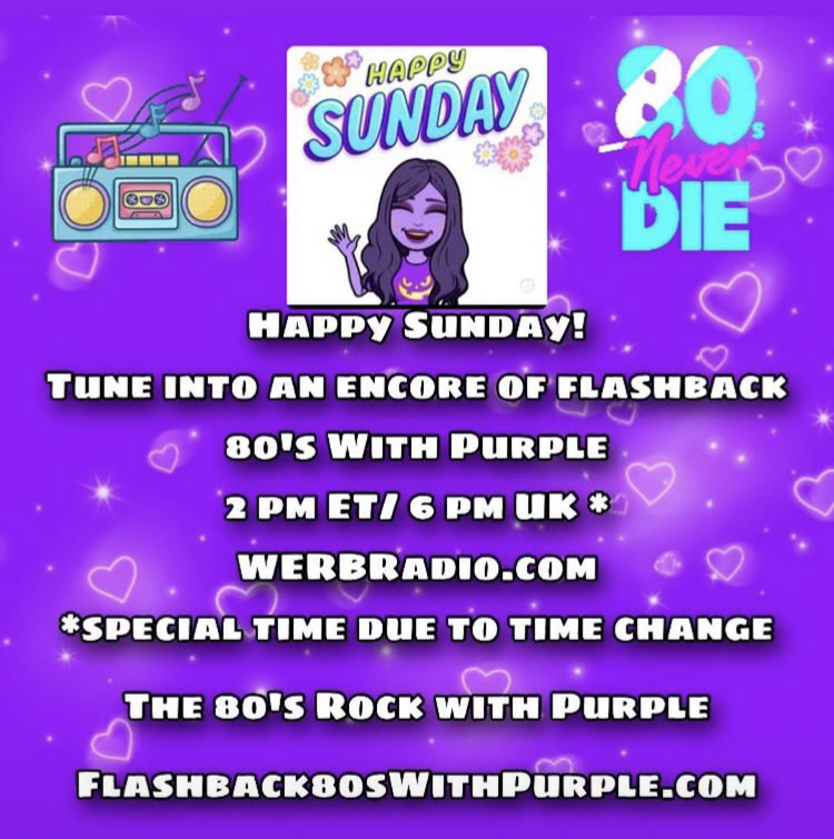 Flashback 80’s With Purple tweet media