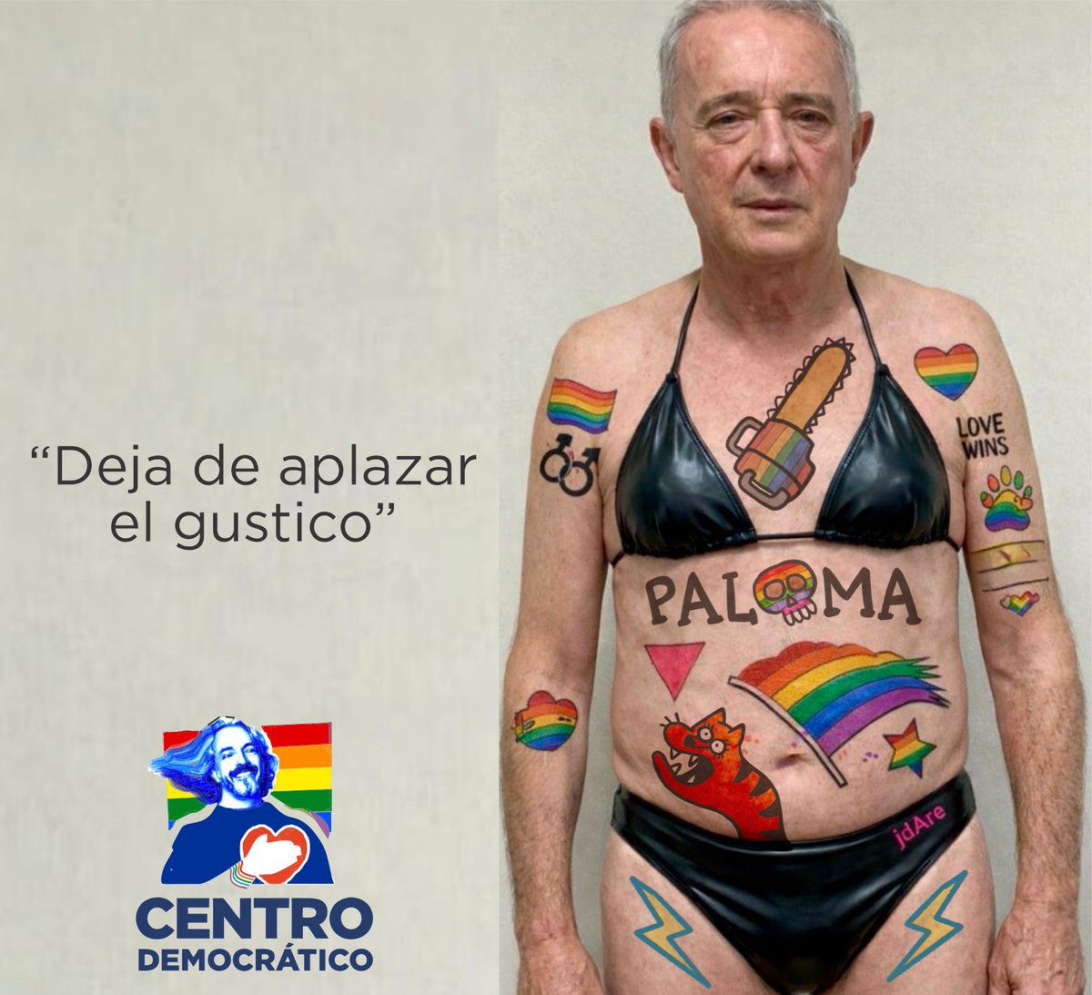 SamuelSom8's tweet photo. @AlvaroUribeVel Jamás había visto una campaña política tan disruptiva como esta.
Esto merece un León de Oro en Cannes https://t.co/tcqDT5yIEn