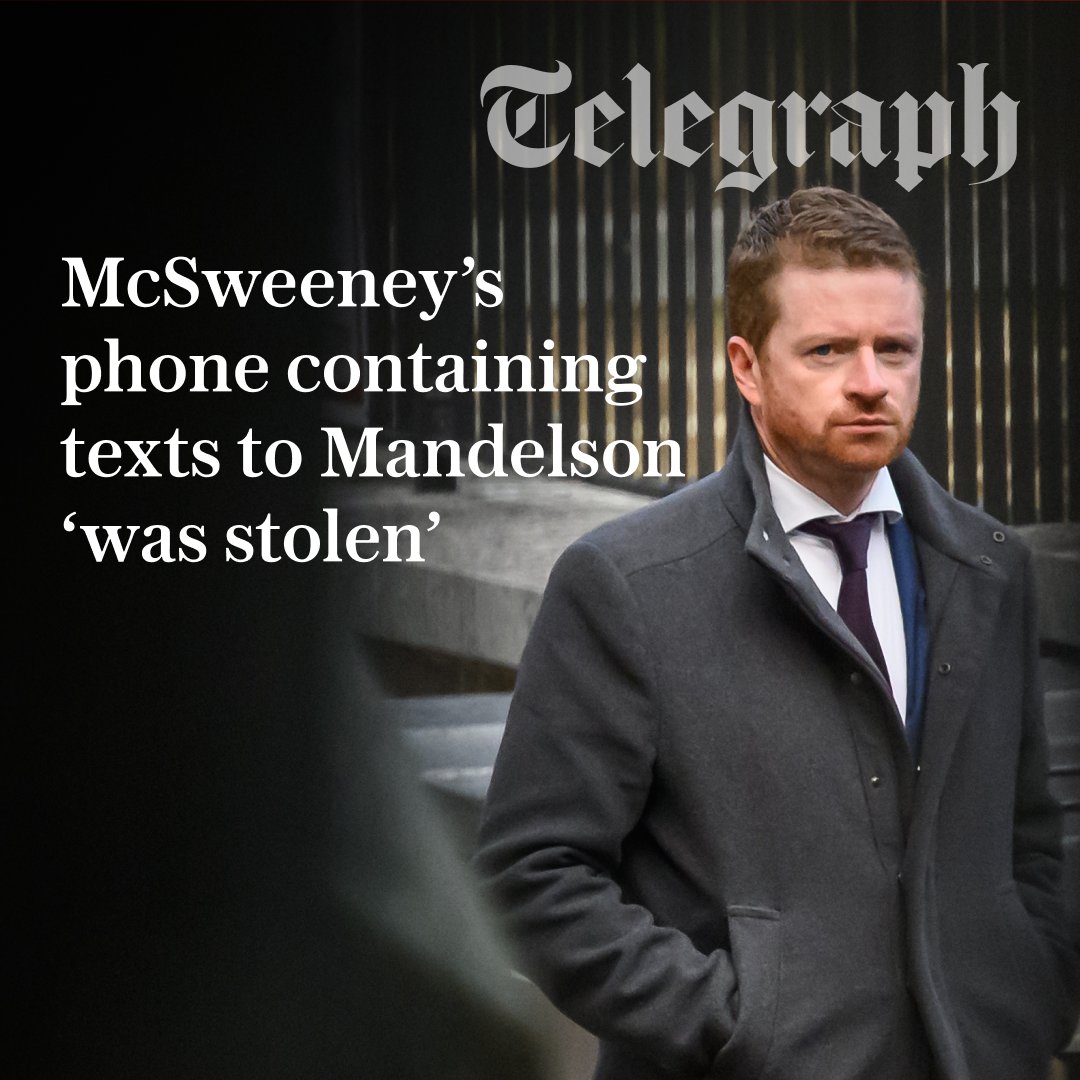 The Telegraph tweet media