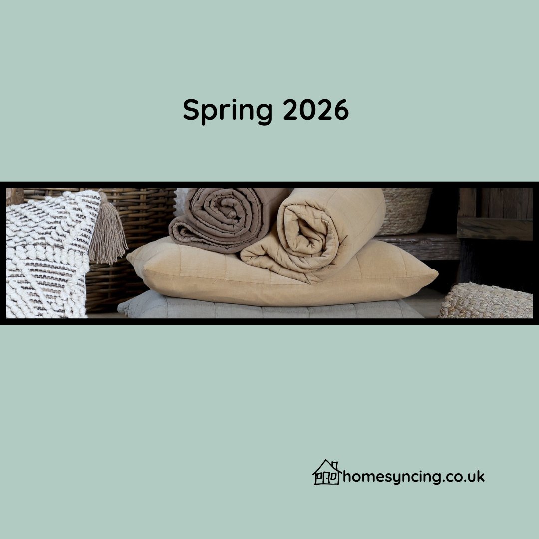 homesyncing's tweet photo. Spring 2026 brings a breath of fresh air to your home — soft colour, natural textures &amp; lighter living. Discover our new seasonal ranges &amp; refresh your space for the brighter days ahead.
👉https://t.co/C6bEkN6Mp1
#InteriorDesign #HomeStyling #HomeImprovement #HomeRenovation https://t.co/ipLsBdCds0