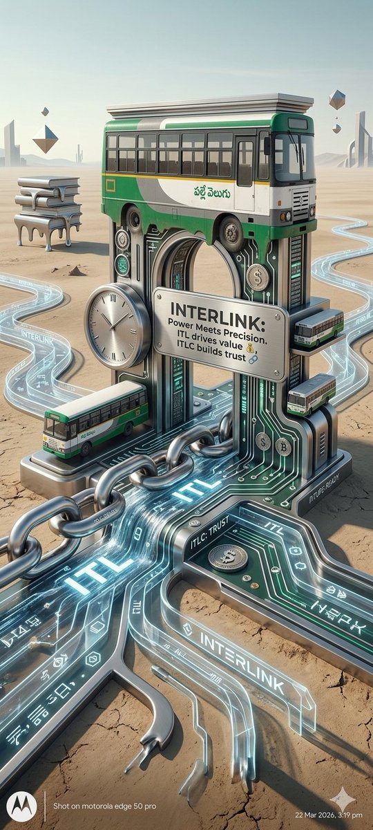krishnared58032's tweet photo. 🚀 Power meets precision! Stainless steel strength 💿 + seamless digital flows 🌐 make INTERLINK unstoppable. ITL drives value 💰, ITLC builds trust 🔗—future-ready ecosystem unlocked! ⚡📊
#INTERLINK #ITL #ITLC #DigitalFuture #CryptoGrowth #Web3 #FinanceRevolution https://t.co/lzqeVnB4Kx