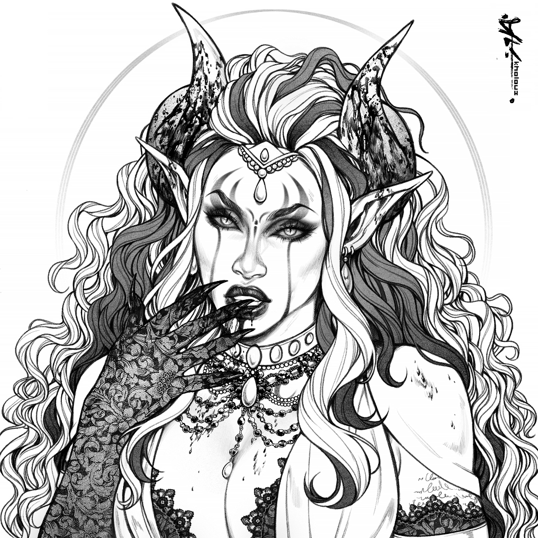 kholouz's tweet photo. Sketch commissions available on my kofi ❤️✨https://t.co/2uA6YIVafq https://t.co/GJnHbl1CmE