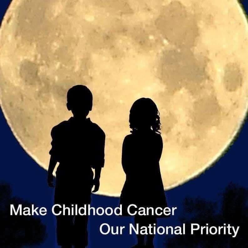 Your follow &amp; repost will give our #ChildhoodCancer Warriors a mighty voice. 🎗️