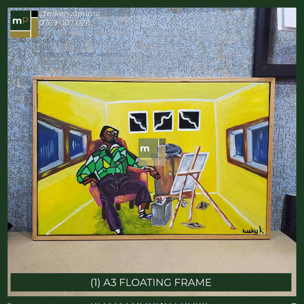 MkenyaPrime's tweet image. Frame your authentic legacy! 
FLOATING FRAMES AVAILABLE

A5 for KES 1,000 (Min of 4)
A4 for KES 1,400 (Min of 4)
A3 for KES 2,400 (Min of 2)
A2 for KES 2,800
A1 for KES 4,900
A0 for KES 9,500

Order now! CONTACT: 0769007028
#mkenyaprime #floatingframes #nairobi #kenya
