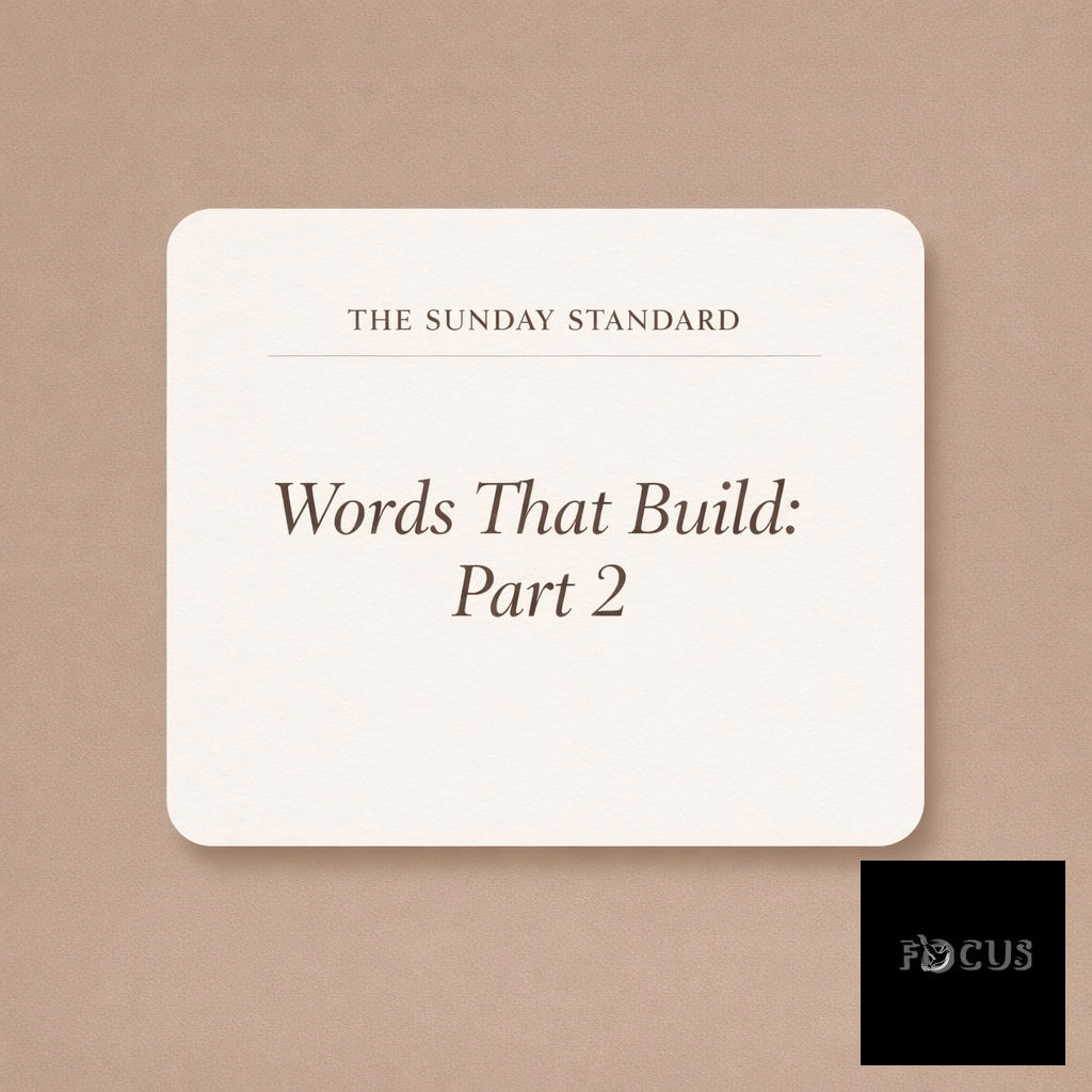 FocusIApparel's tweet photo. The Sunday Standard is LIVE! 🕊️✨ We’re continuing our 'Speak Life' series with Part 2: Words That Build. Join the movement to become a Walking Billboard for Christ. Read more: https://t.co/5mJnXlTafy #FocusIApparel #SpeakLife #WalkingBillboard https://t.co/XrjOqdfFW8