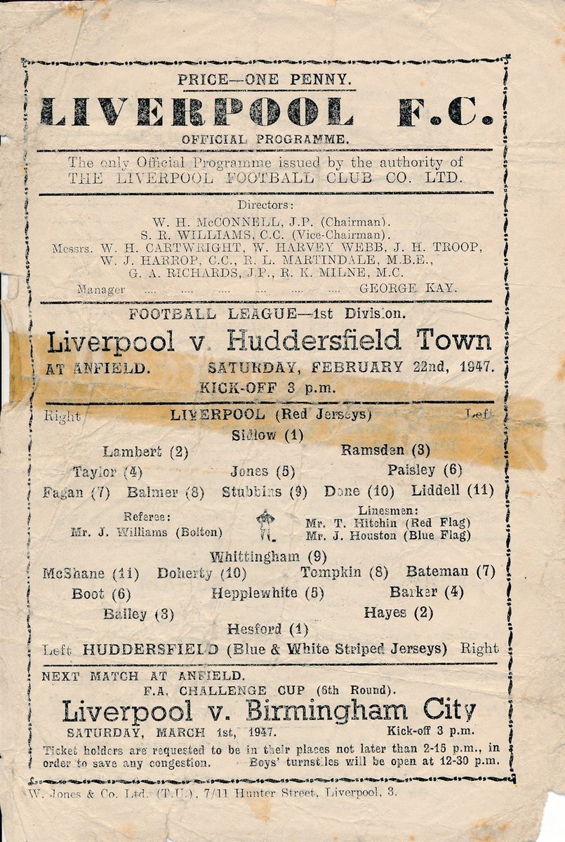 Footy Programmes tweet media