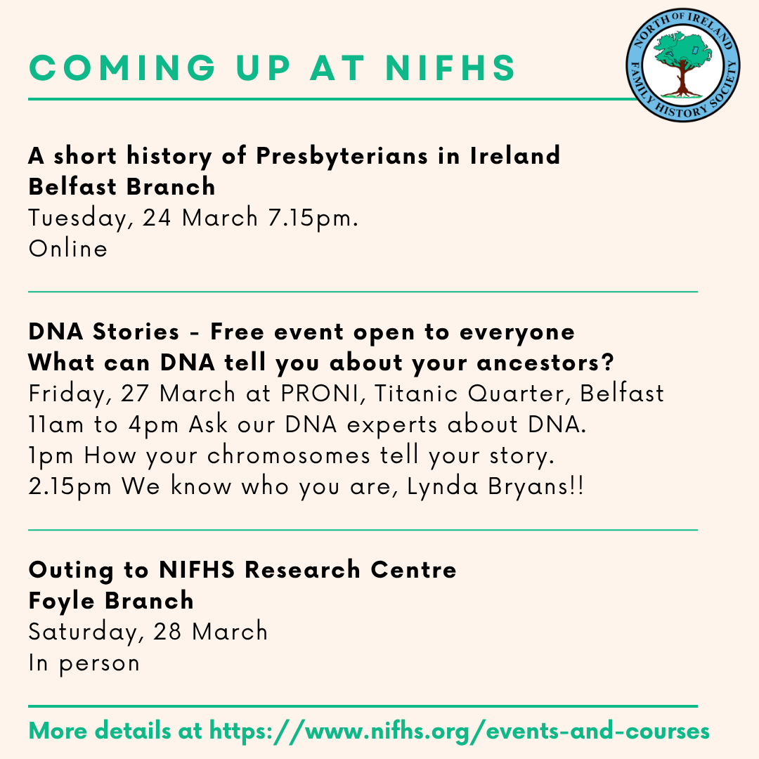North of Ireland Family History Society tweet media