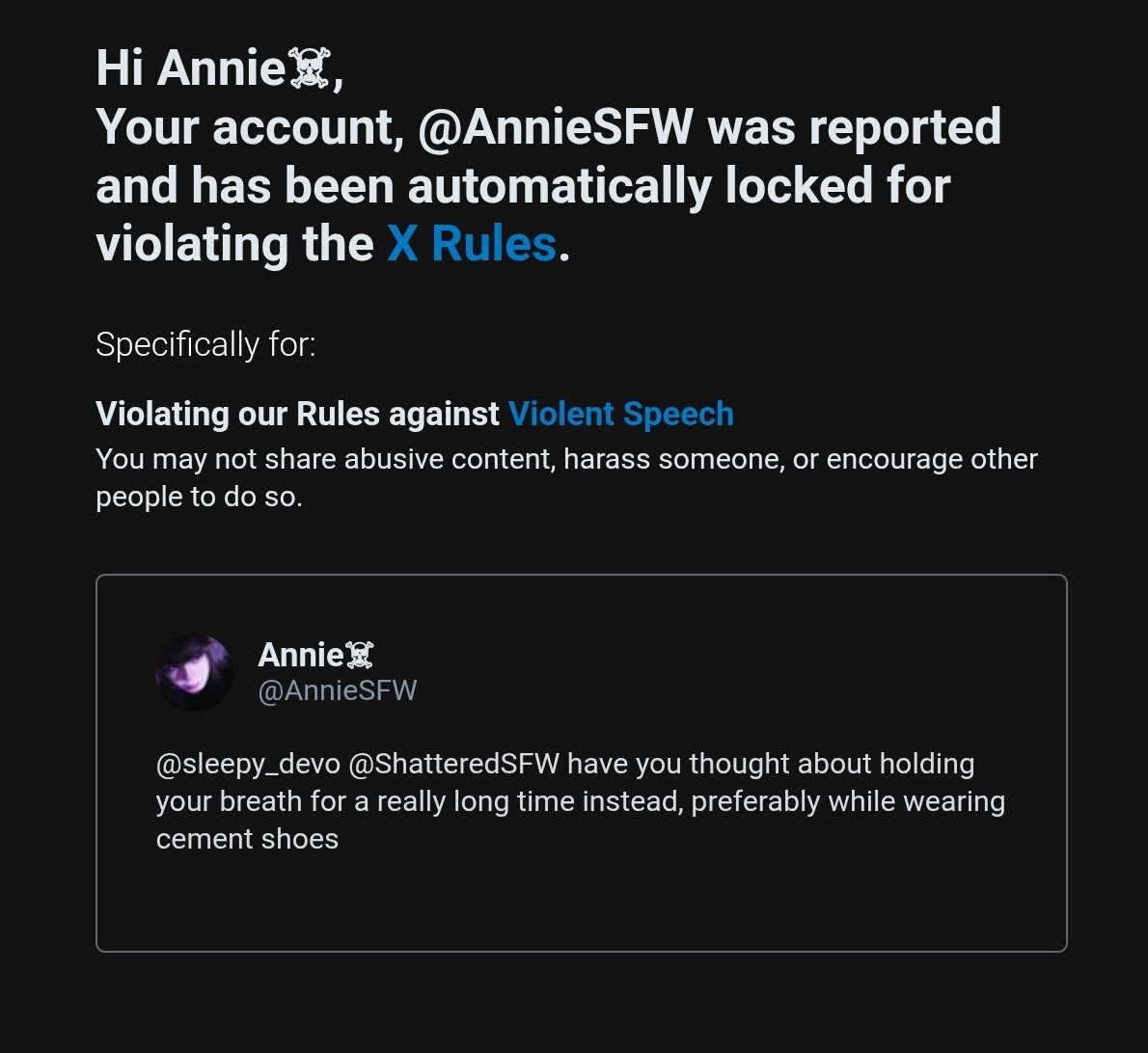 Annie☠ tweet media