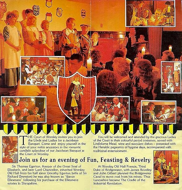 MarkRJones1970's tweet image. This evening we went for a meal at #WorsleyOldHall. It was lovely. The food was fine &amp;amp; dandy.

The 1st time I went there was back on the 30th June 1988 when we had a work trip paid for by #OceanSoftware bosses for a #JacobeanBanquet ! 

Unfortunately they don't do them anymore 🫩