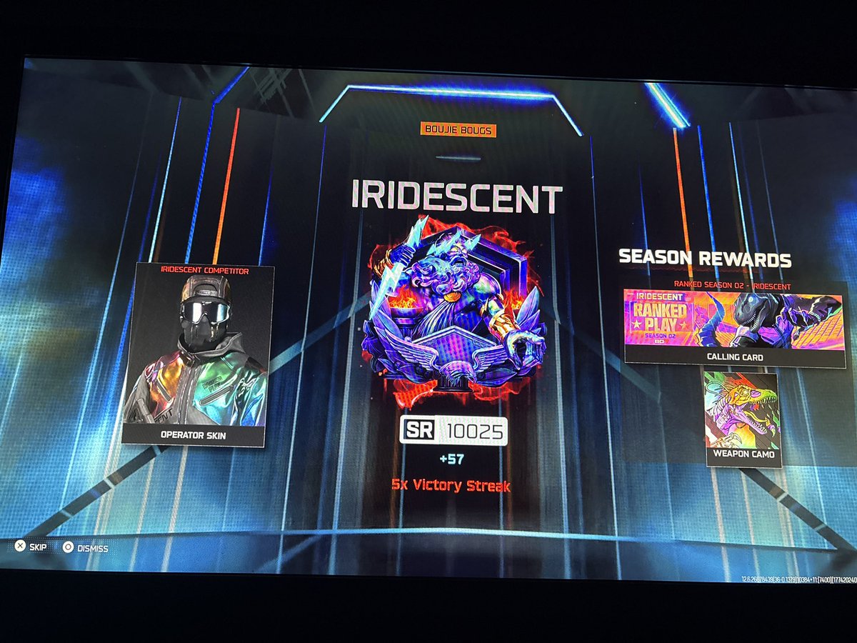 Flxmes171's tweet photo. another Iri boost complete dm me for ranked boost bo7 i run cod btw https://t.co/mmDHStgBoC