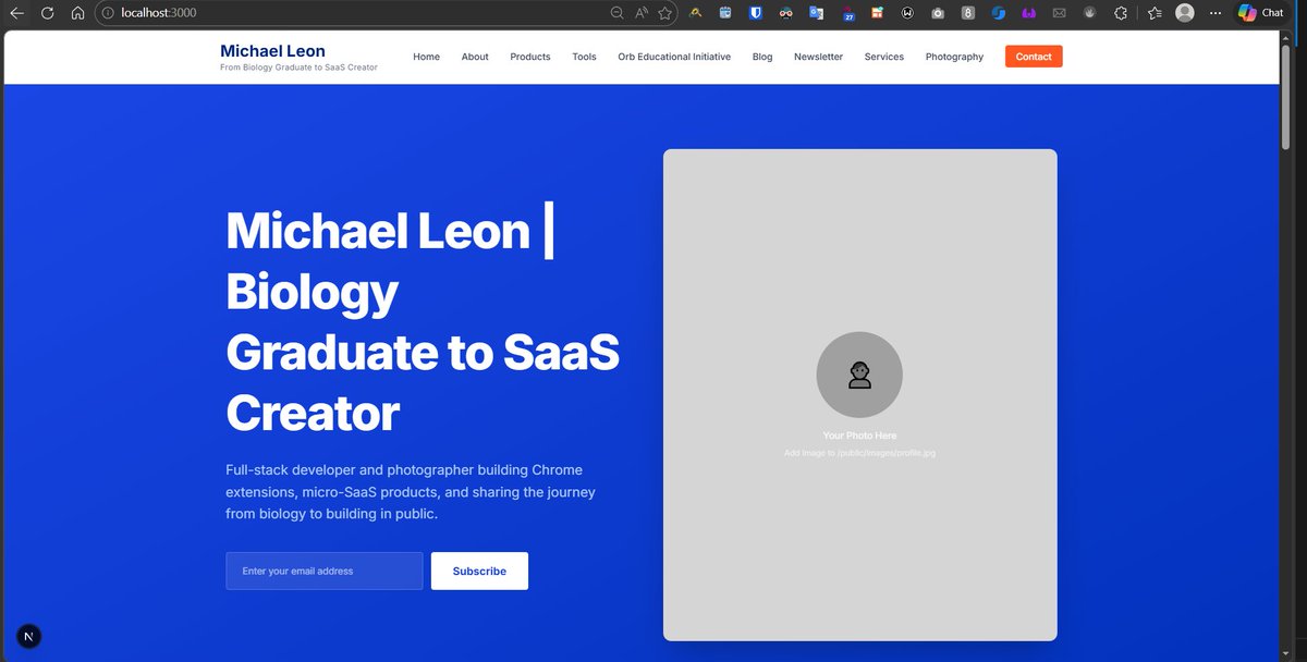 Michael Leon tweet media