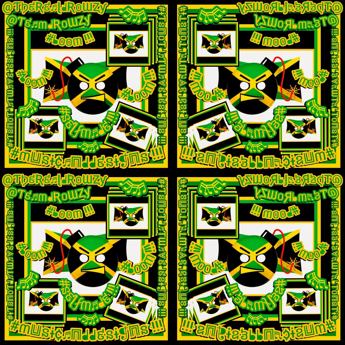 TheRealDrowzy's tweet image. New Design's 🇯🇲💣🇯🇲 #Boom #Boom💣 #SelfMade👤 #MusicAndDesigns #ItsNotDatWaveDesigns🌊 @TeamDrowzy 🎶🎨🇯🇲💣🇯🇲🎯💯